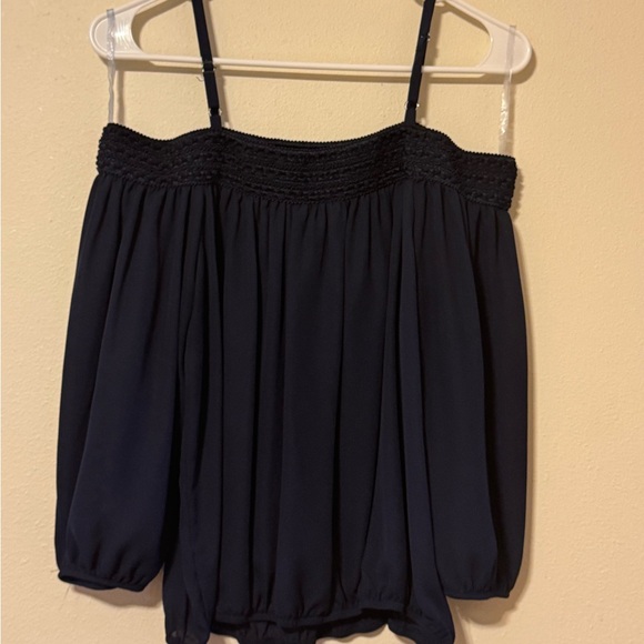 by & by Tops - Elegant Dark Navy Women's Top